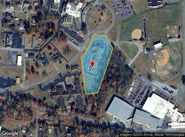 800 S Mohawk Dr, Erwin, TN Parcel Map