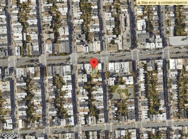  5517 Geary Blvd, San Francisco, CA Parcel Map