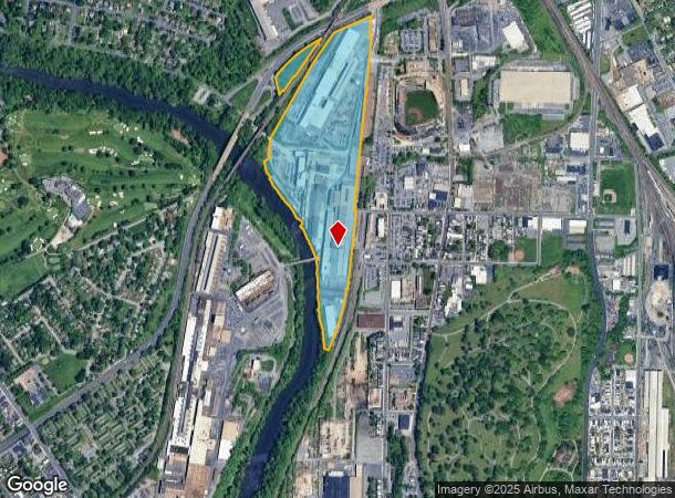 101 Bern St, Reading, PA Parcel Map