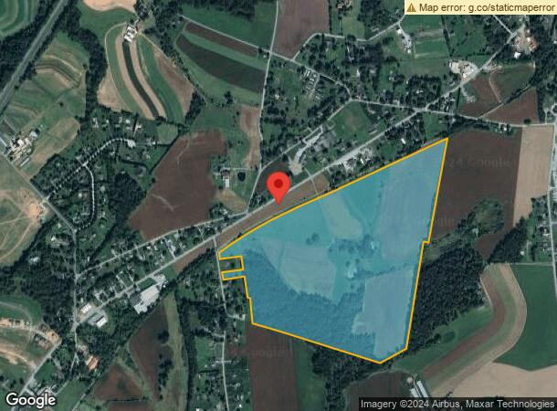  2482 Baltimore Pike, Oxford, PA Parcel Map