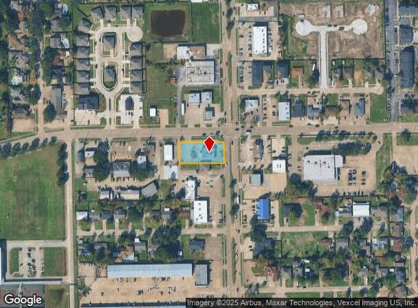  2424 Center St, Deer Park, TX Parcel Map