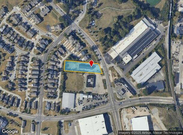  2081 E Seymour Ave, Cincinnati, OH Parcel Map