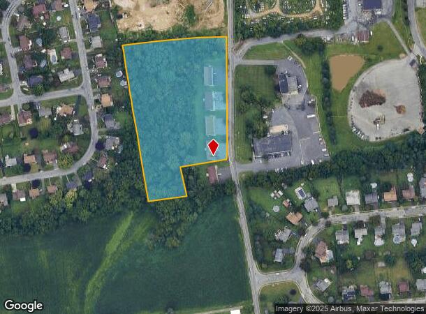  3211 Farmersville Rd, Bethlehem, PA Parcel Map