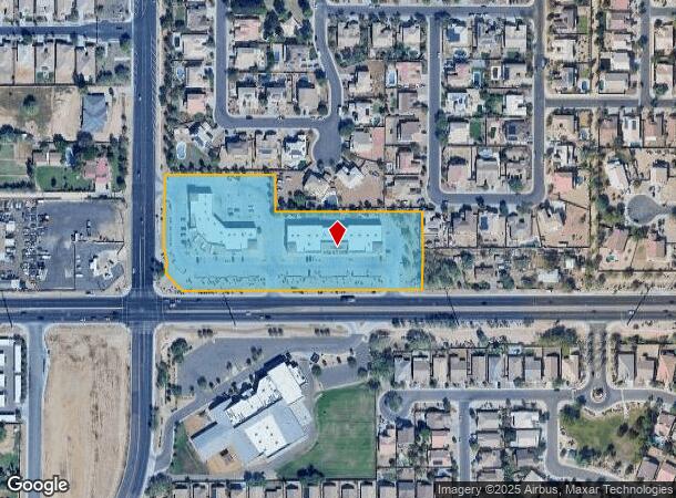  2606 W Baseline Rd, Phoenix, AZ Parcel Map