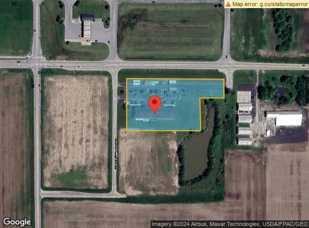  2150 E Wooster St, Bowling Green, OH Parcel Map