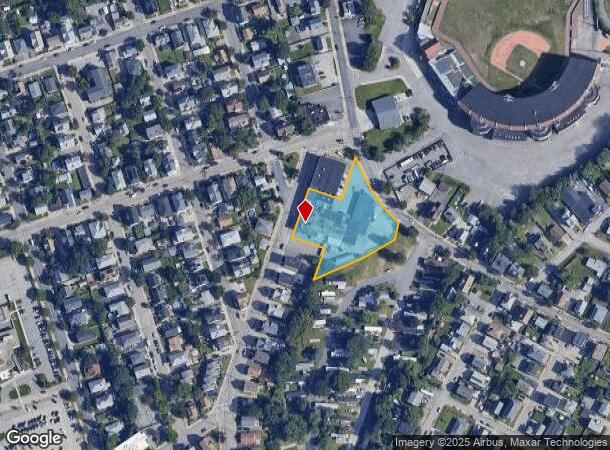  20 Rhode Island Ave, Pawtucket, RI Parcel Map
