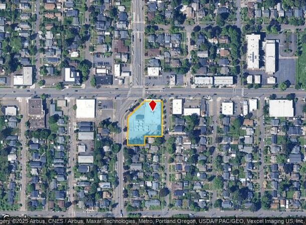  1952 N Lombard St, Portland, OR Parcel Map