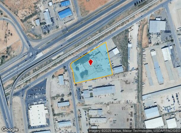 2001 Commerce Dr, Midland, TX Parcel Map