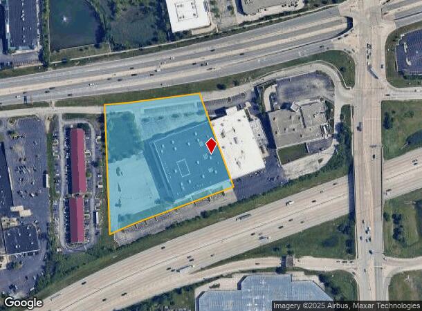  1021 Butterfield Rd, Downers Grove, IL Parcel Map