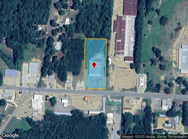  1110 E Antigo St, Stamps, AR Parcel Map