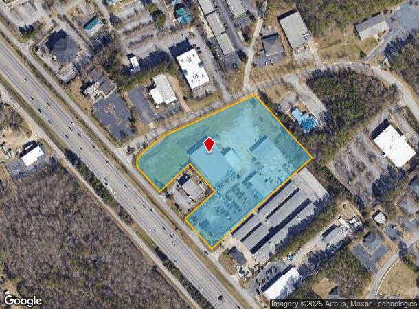  3760 Fernandina Rd, Columbia, SC Parcel Map