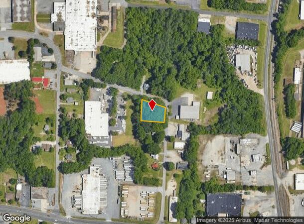  2100 Shore St, High Point, NC Parcel Map