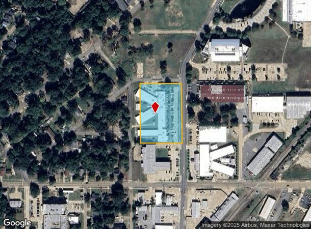  3302 Mansfield Rd, Shreveport, LA Parcel Map