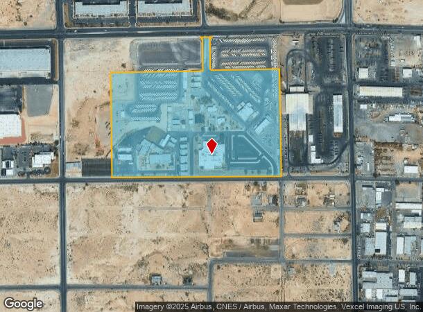 602 W Brooks Ave, North Las Vegas, NV Parcel Map