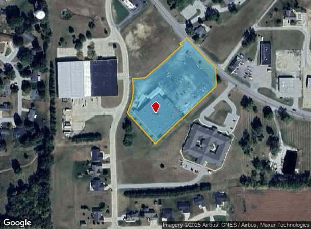 1215 E Main St, Attica, IN Parcel Map