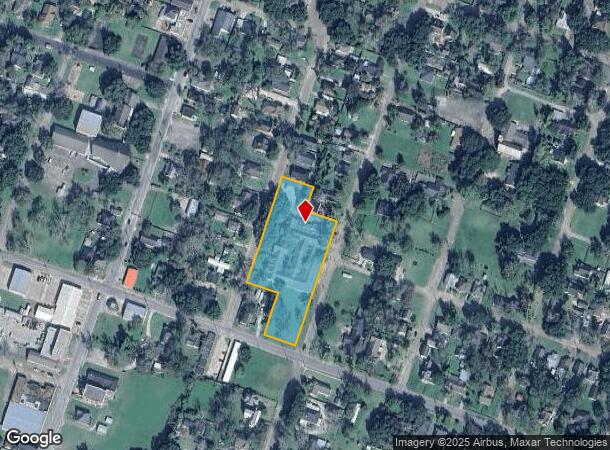 418 N Rusk St, Wharton, TX Parcel Map