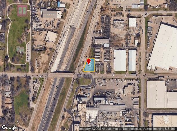  1901 E Union Bower Rd, Irving, TX Parcel Map