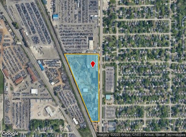 3415 Western Rd, Flint, MI Parcel Map