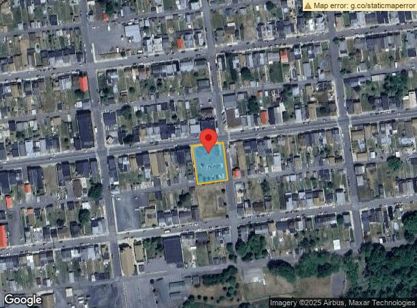  801 Chestnut St, Kulpmont, PA Parcel Map