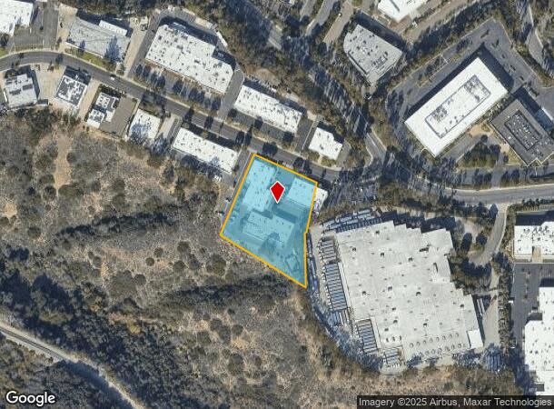  6861 Nancy Ridge Dr, San Diego, CA Parcel Map