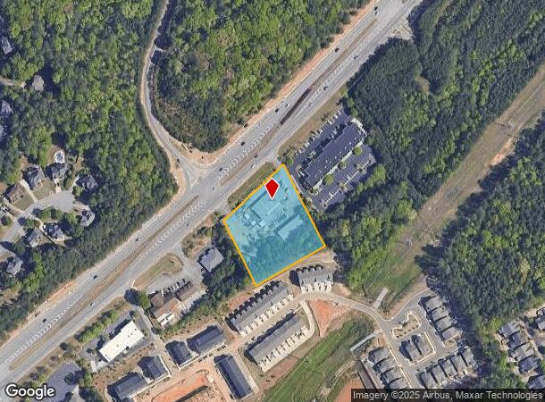  700 Peachtree Industrial Blvd, Suwanee, GA Parcel Map