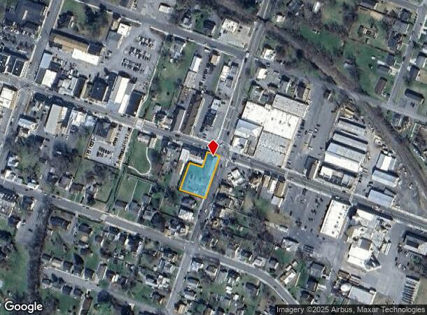  282 E King St, Strasburg, VA Parcel Map