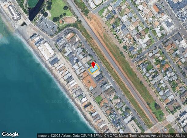  1629 S Myers St, Oceanside, CA Parcel Map