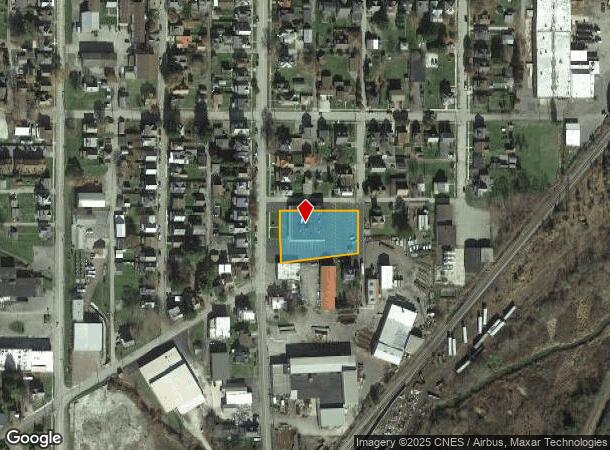 651 S Center Ave, Somerset, PA Parcel Map