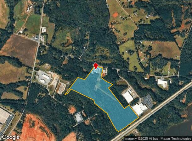  1250 Harris Bridge Rd, Anderson, SC Parcel Map