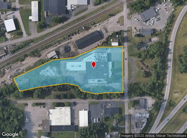  595 Trabold Rd, Rochester, NY Parcel Map