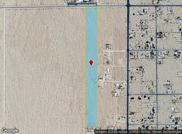  Baseline Rd, 29 Palms, CA Parcel Map