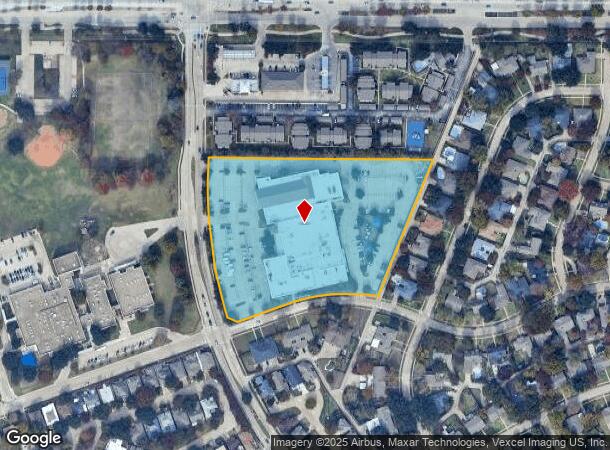 2800 Custer Pky, Richardson, TX Parcel Map