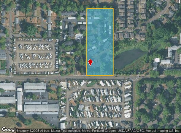  11835 Sw Center St, Beaverton, OR Parcel Map