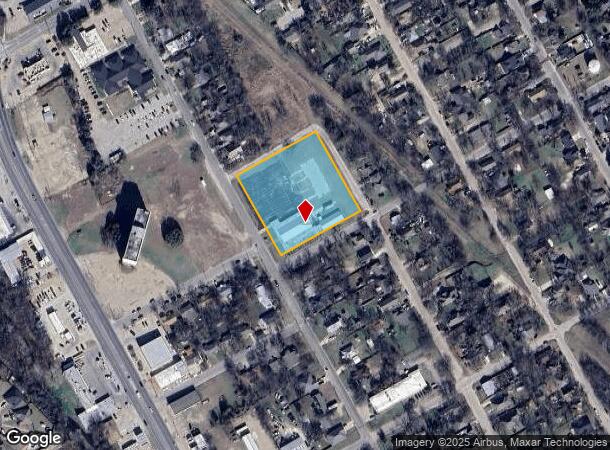  1404 N Anglin St, Cleburne, TX Parcel Map