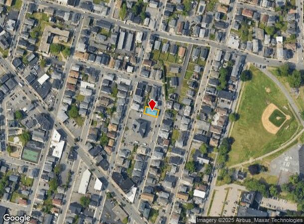  83 Jencks St, Fall River, MA Parcel Map
