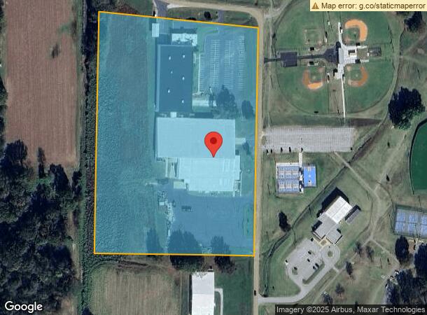  5210 Industrial Dr, Milan, TN Parcel Map