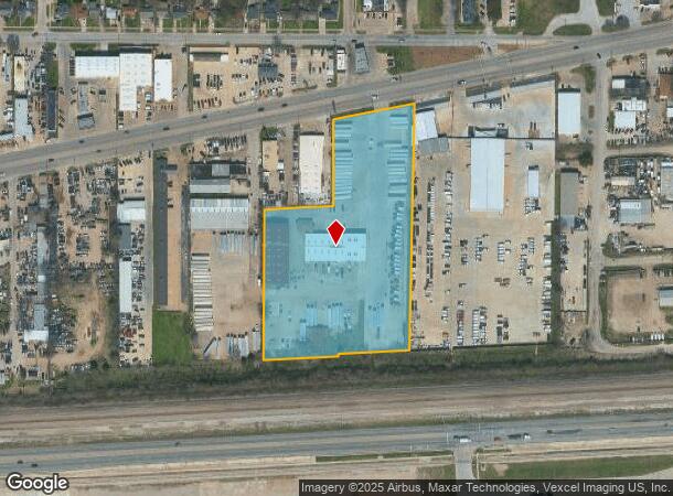 1717 E Main St, Grand Prairie, TX Parcel Map