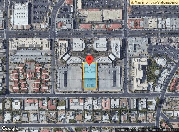  73555 El Paseo, Palm Desert, CA Parcel Map