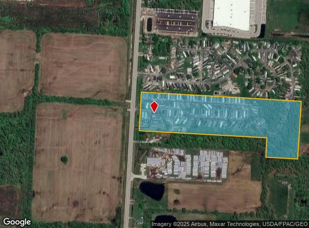 10694 E State Route 762, Lockbourne, OH Parcel Map
