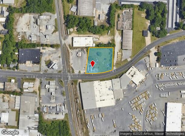  732 W Fairfield Rd, High Point, NC Parcel Map