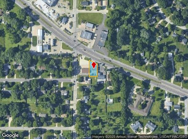  5215 University Ave, Cedar Falls, IA Parcel Map