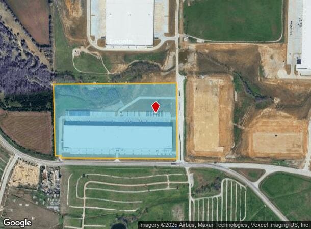  16600 Victory Cir E, Justin, TX Parcel Map