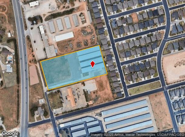 5204 N Lamesa Rd, Midland, TX Parcel Map