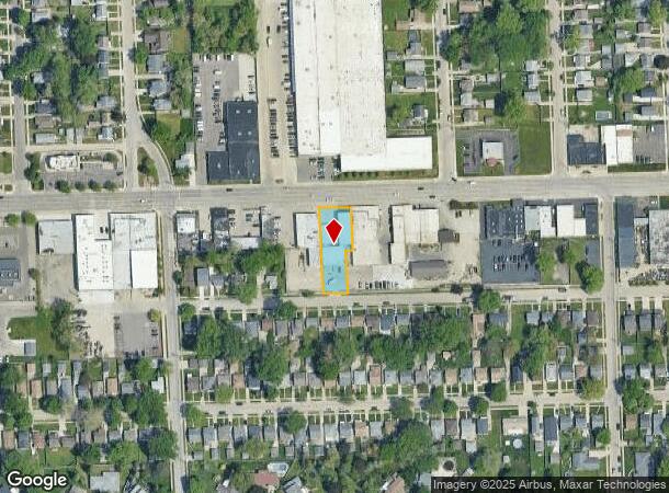 1500 E 9 Mile Rd, Hazel Park, MI Parcel Map