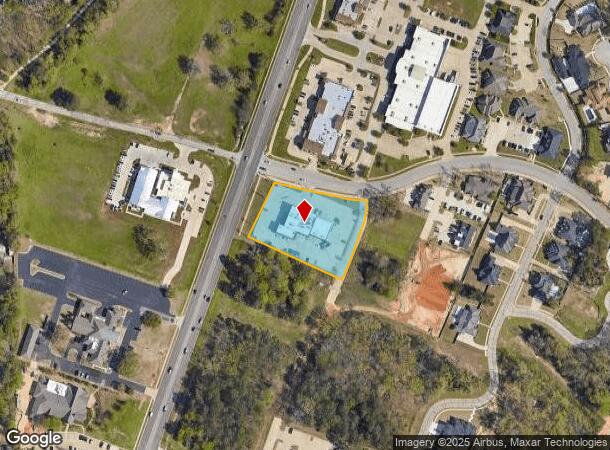 2376 Dueling Oaks Dr, Tyler, TX Parcel Map