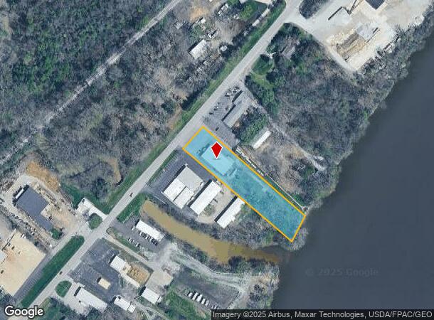 595 E Riverview Ave, Napoleon, OH Parcel Map