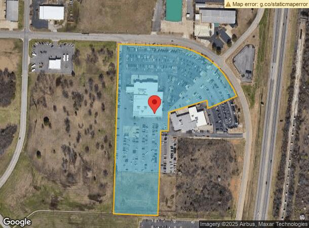  6500 Auto Park Dr, Fort Smith, AR Parcel Map