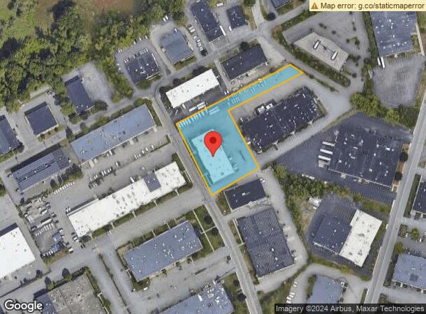  1 Gill St, Woburn, MA Parcel Map