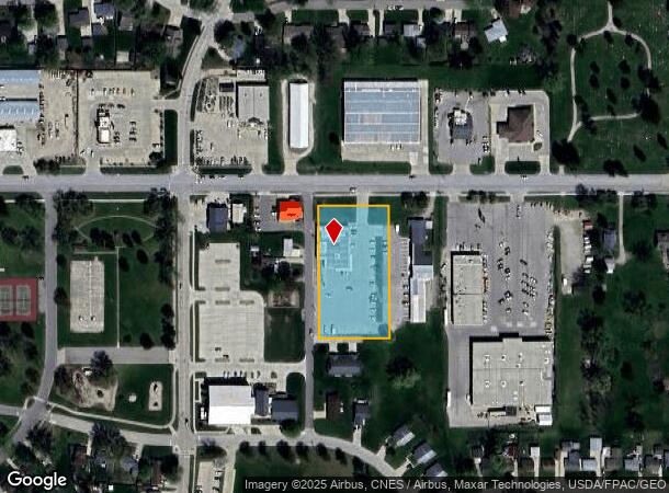 2401 1St Ave E, Newton, IA Parcel Map