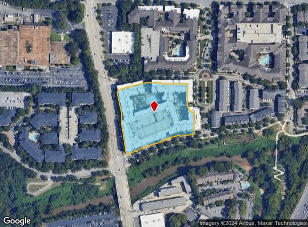  2323 Piedmont Rd Ne, Atlanta, GA Parcel Map